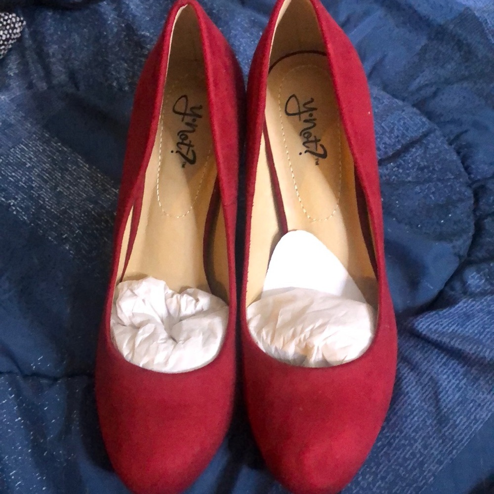 2x20$ Y not red heels